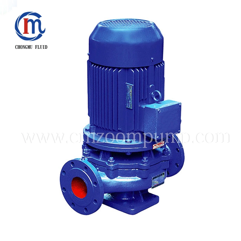 Isg Vertical Bronze Impeller Inline Pipeline Centrifugal Single Stage Water Monoblock Pump