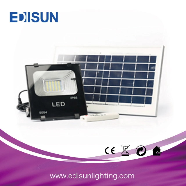 out Door IP65 Solar LED Sensor Flood Light Battery