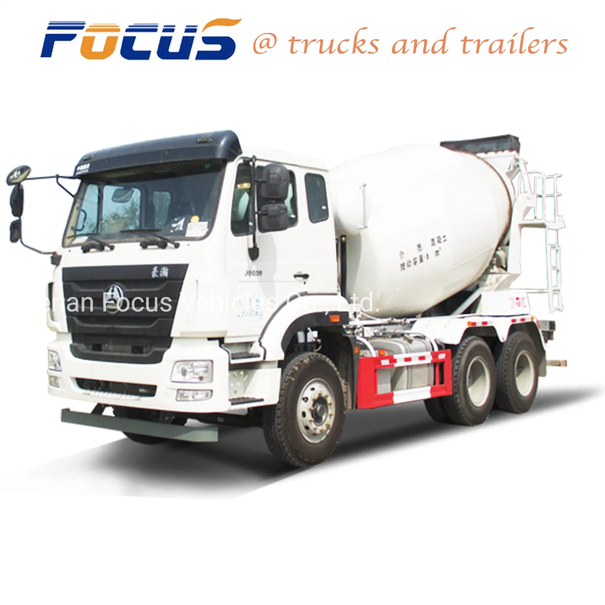 8m3 10m3 12 Cubic Meters Construction Machinery Concrete Mixer/Mixing Tank Truck