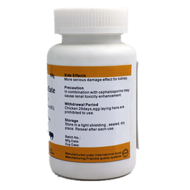 Gentamycin Sulfate Soluble Powder Vetrinary Medicine for Livestock Health Care