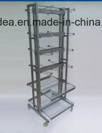 Metal Flooring Display Stand, Display Rack