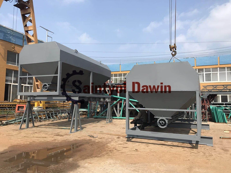 Economic Customized Horizontal Silo Low Level Silo for Bulk Grains with Auto Discharging Weighing System