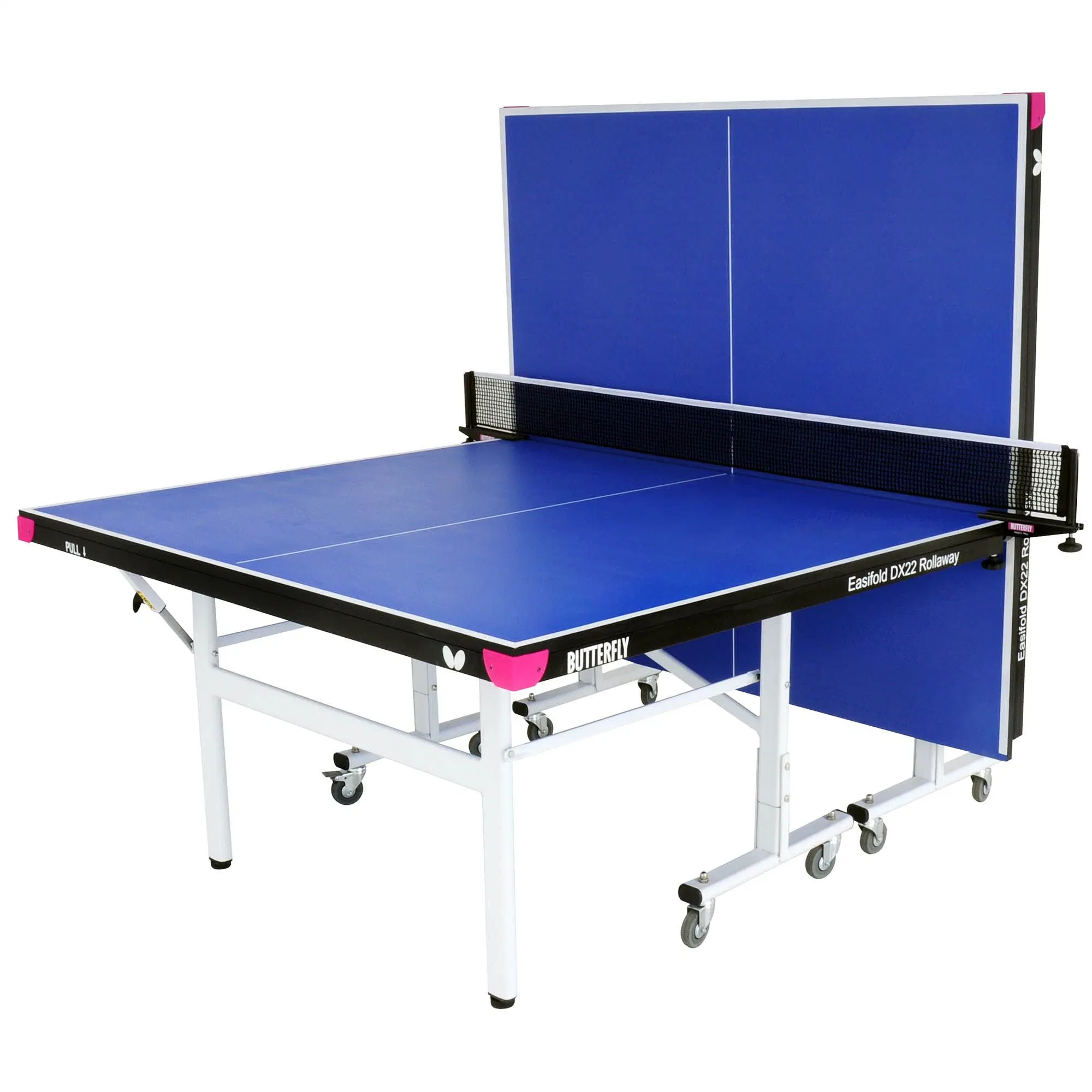 Indoor Folding Tennis Table with HDF Thickness, Ping Pong Game Table for Recreational Activities