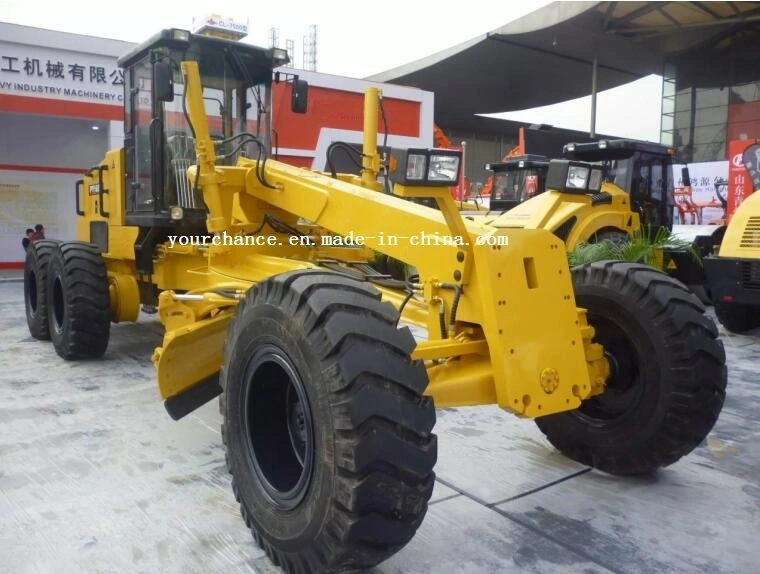 High quality/High cost performance Py Series 165-220HP 4m Width Hydrodynamic Self-Propelled Articulated Motor Grader with Rear Ripper