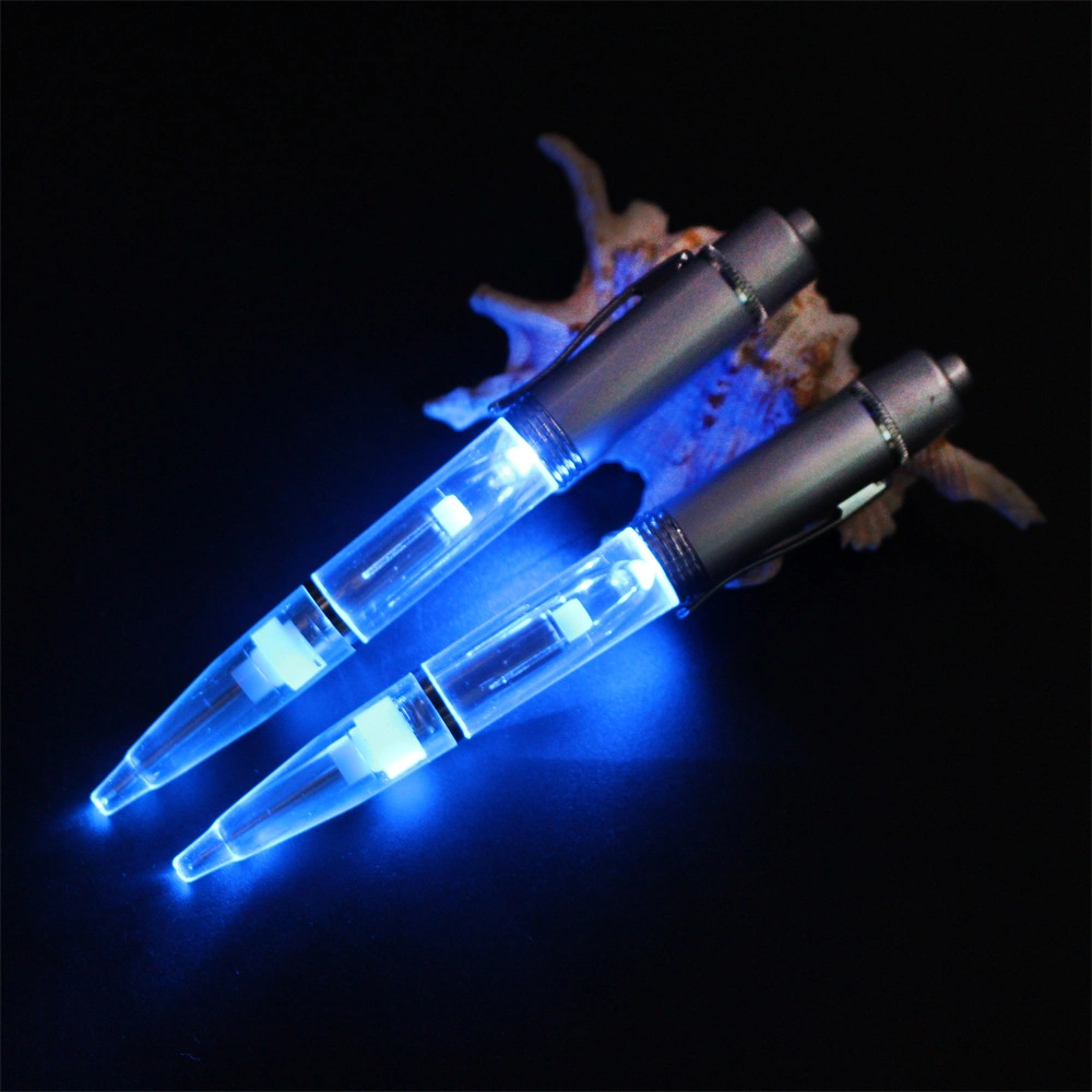 Promotional Pen LED Ballpoint Light Pen with Logo Printing Light up Pen