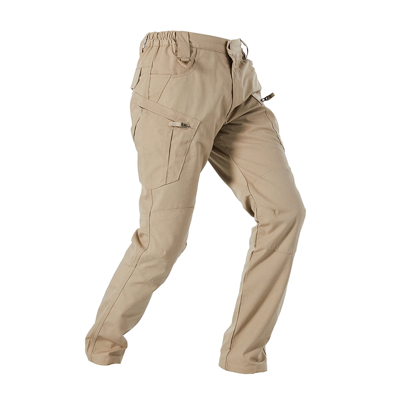 Pantalons de chasse 65 % polyester 35 % coton style militaire pour hommes