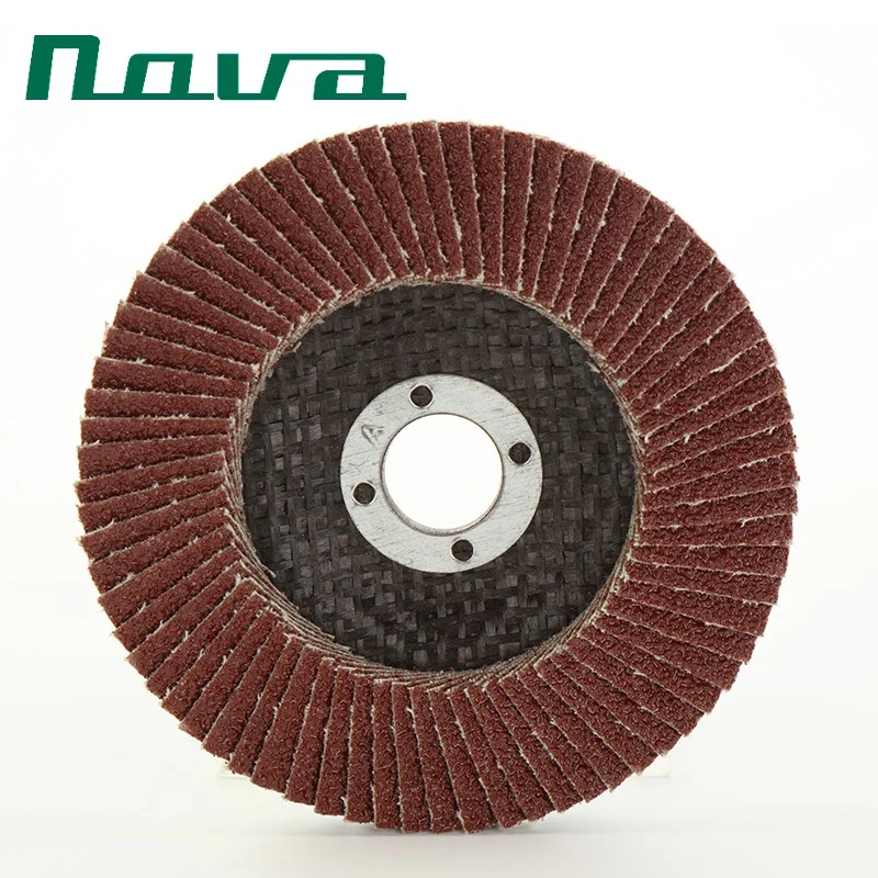 Zirconium Aluminium Abrasive Polishing Flap Grinding Wheel Disc