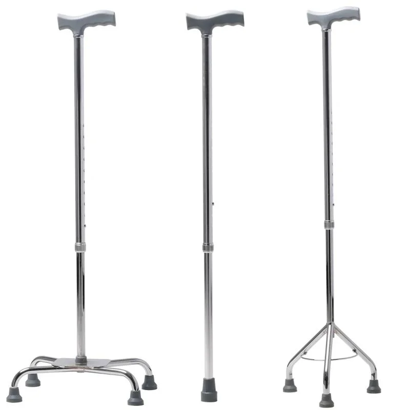 Produtos mais vendidos Reabilitação médica preço barato 3 pernas axila Medical Crutches Aluminium Canes Walking Stick