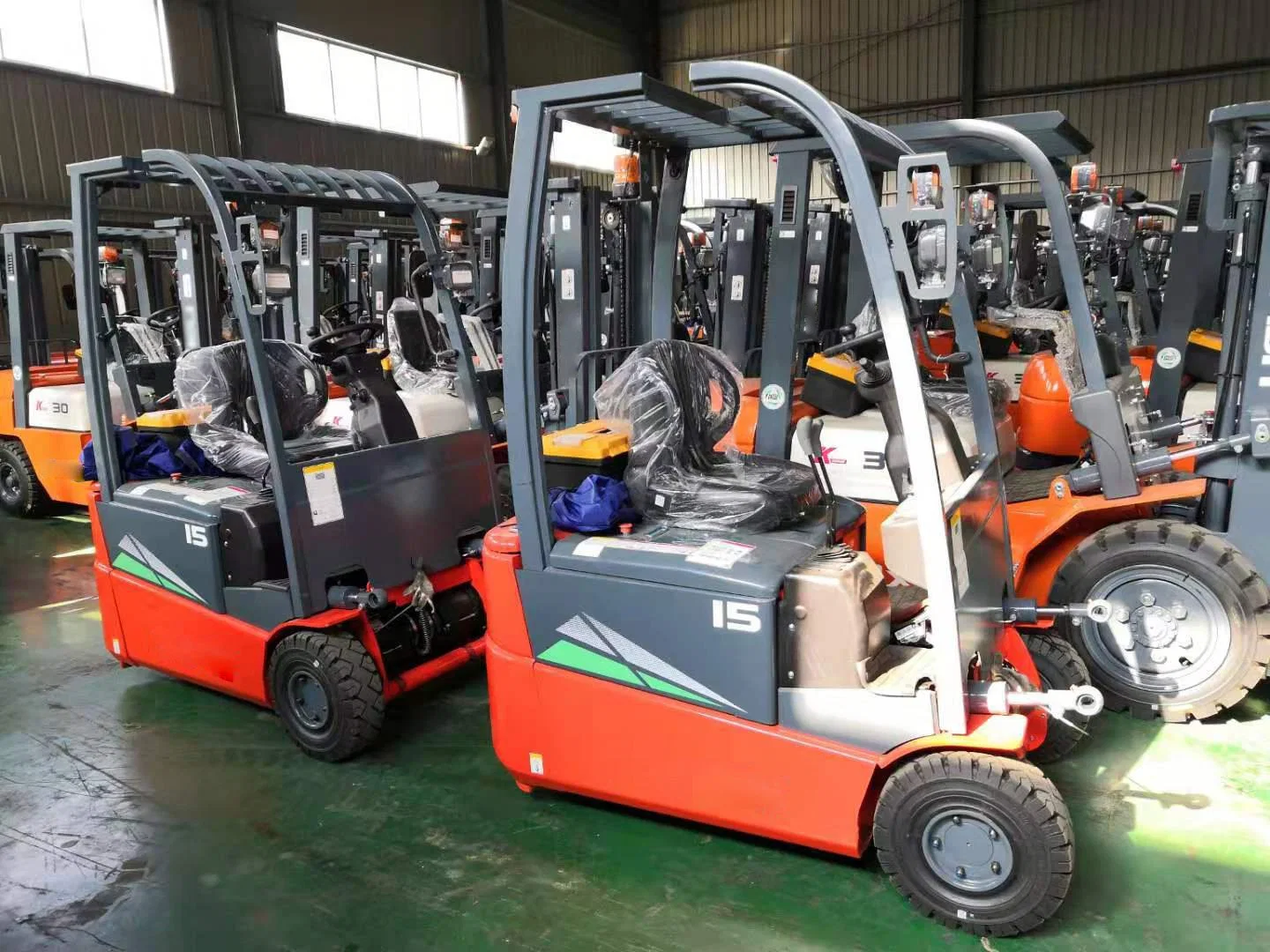 محرك البنزين Heli 1.8طن بنزين ForkLift Cpqd18 مع CE