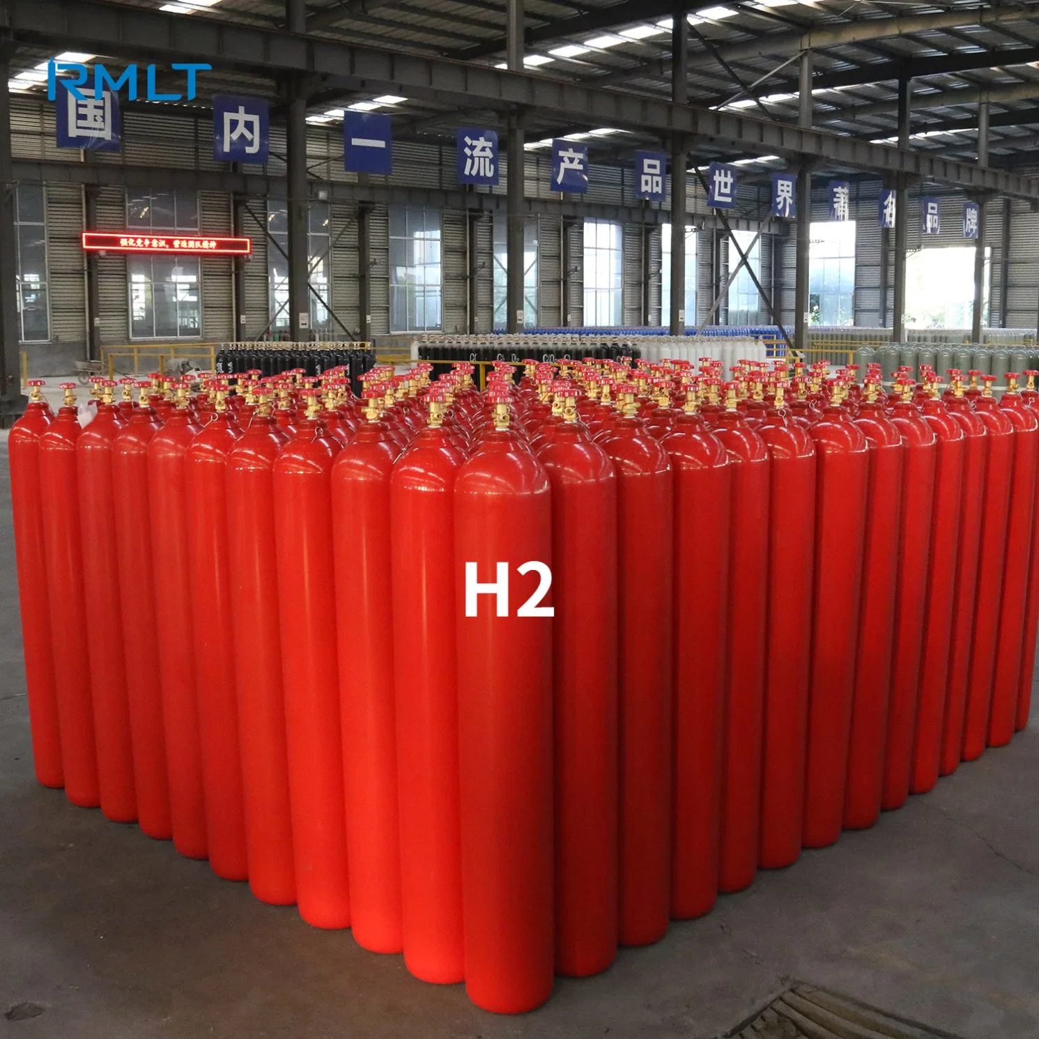 Hot Selling Hydrogen H2 Gas Cylinder 150bar with High Purity