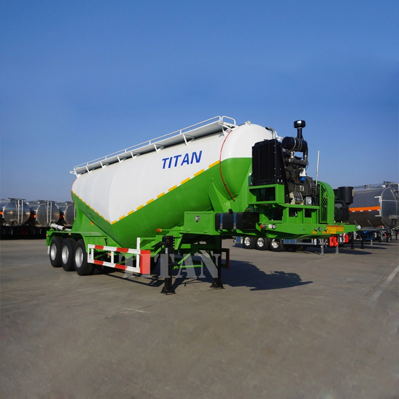 3axle Bulk Cement Trailer 60cbm Bulk Cement Tank with Good Price