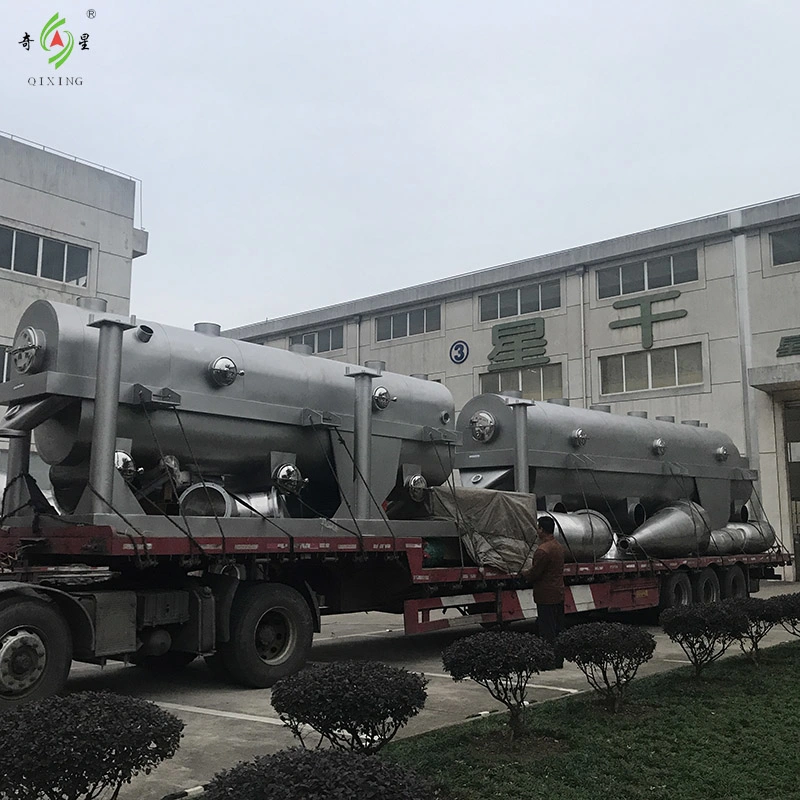 Continuous Animal Feed Vibrating Fluidized Bed Dryer for Zeolite