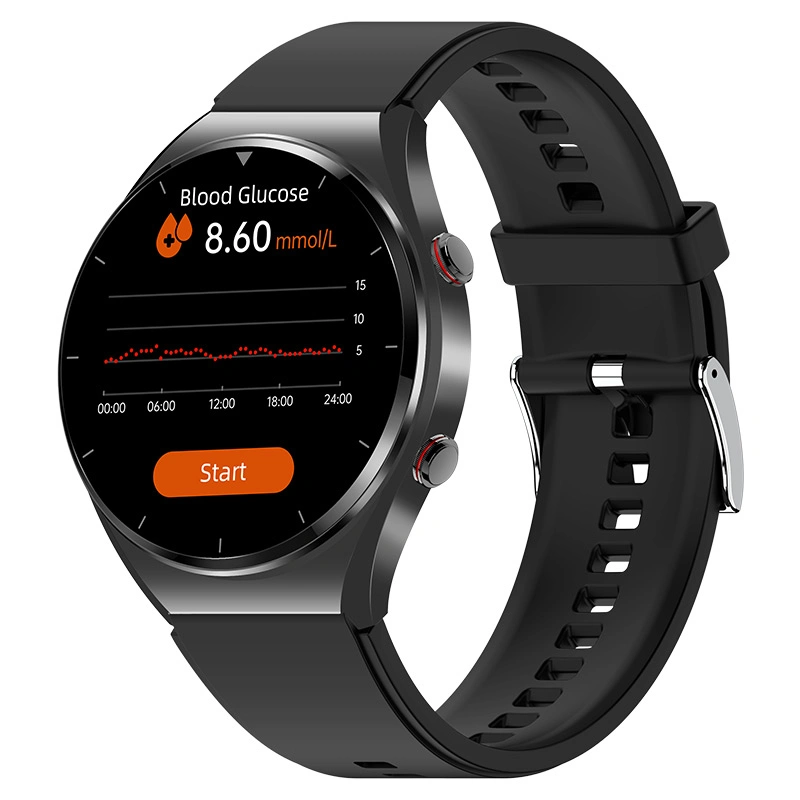 ECG de alta qualidade pressão arterial monitorização da apneia do sono frequência cardíaca inteligente Alarm Smart Watch para Android iOS