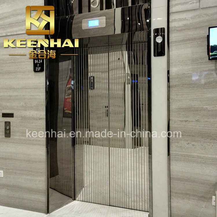 Decorative Stainless Steel Elevator Sliding Door