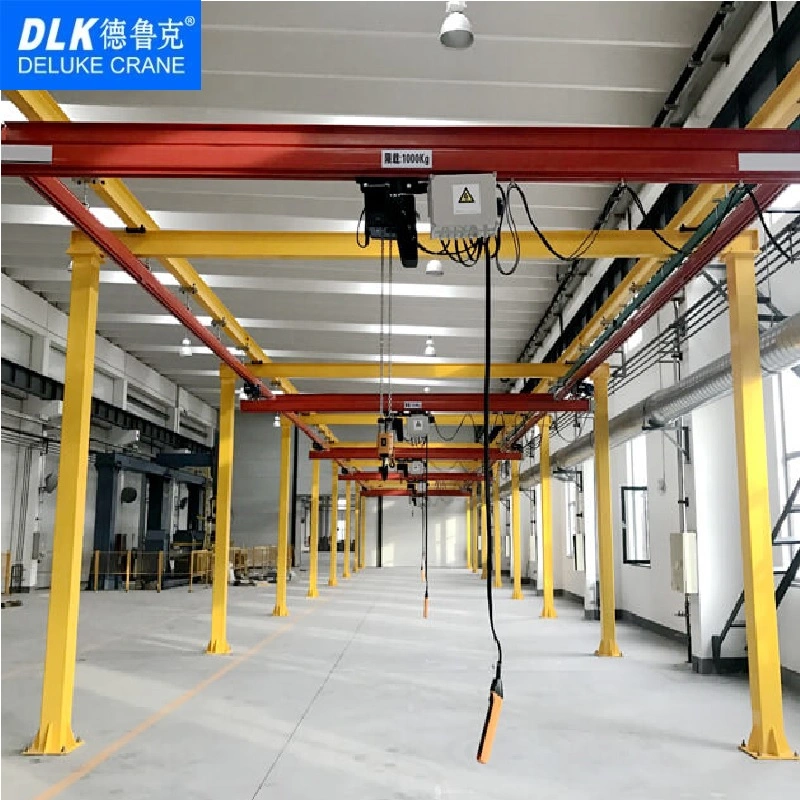 Indoor Supermarket Kpk Flexible Beam Crane System Lifting Equipment 0.25 0.5 1 1.5 2 Tons