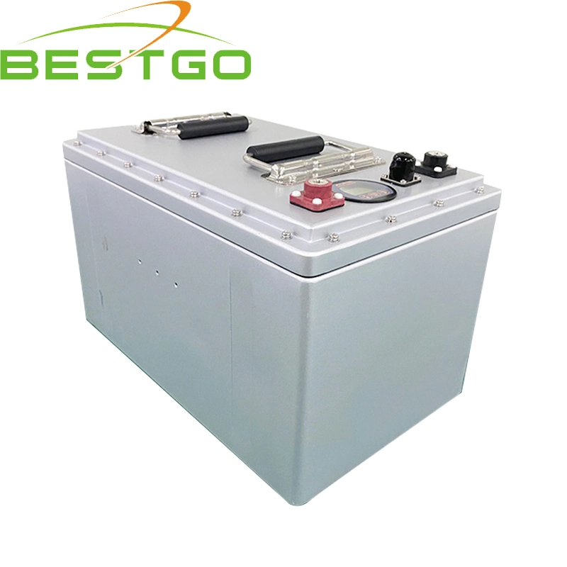 China Manufacturer 48V100ah Li-ion Lithium LiFePO4 Marine Energy Storage Rechargeable Motorcycle Golf Cart UPS Electric Vehicle Solar Car Battery