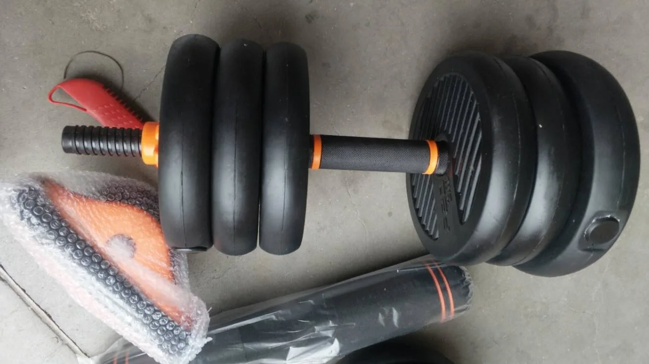 Multifunctional Adjustable Fitness Equipment Kettlebell Set Cement Home Gym Training Dumbbell