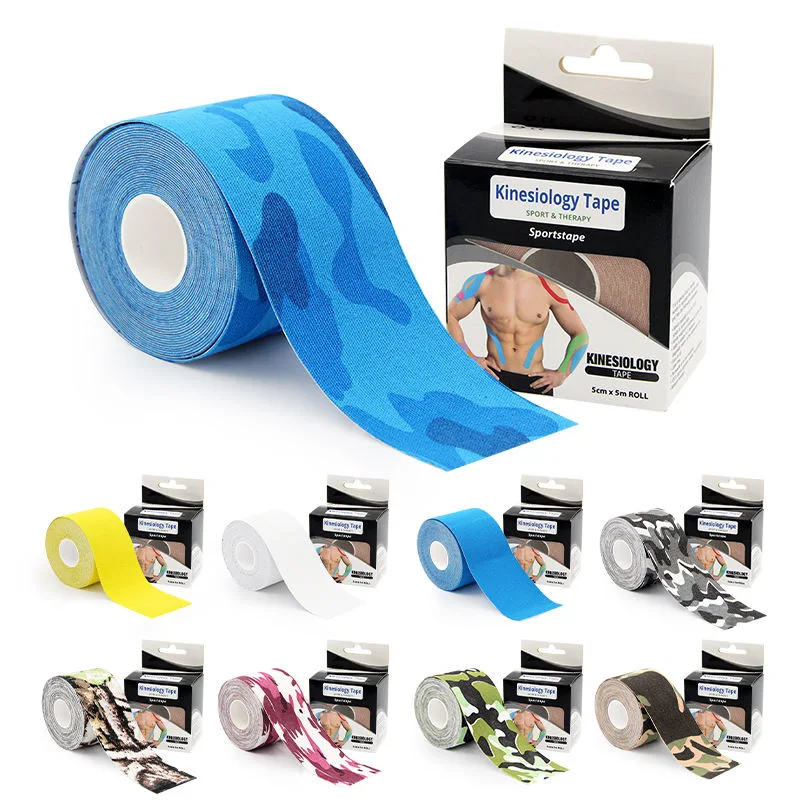 Bulk Wholesale Cheap Price CE ISO Certificates Approved K Sports Muscle Kinesiology Tape with Strongest Glue