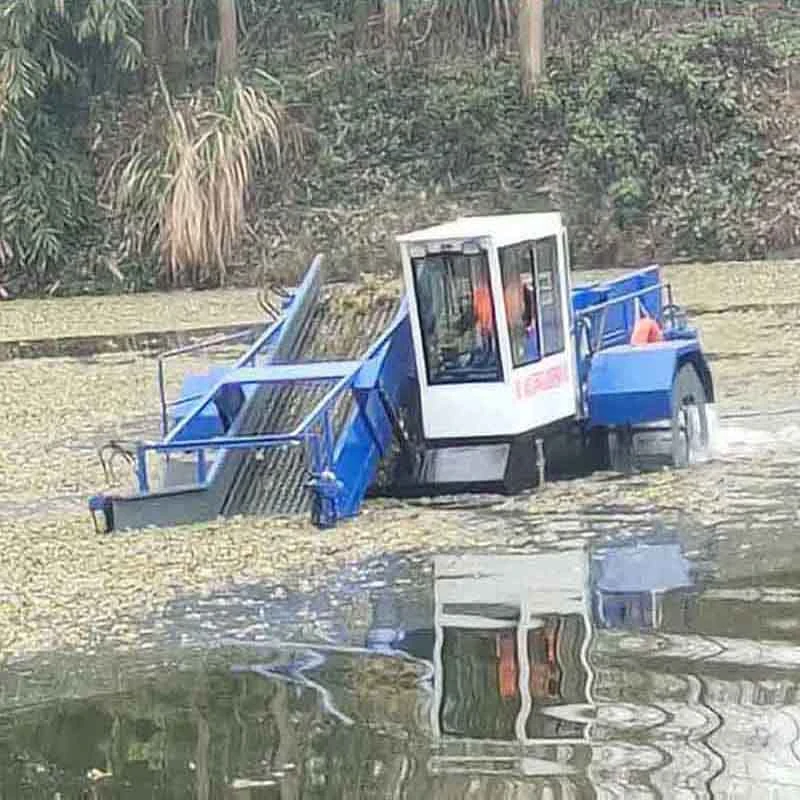 River Lake Cleaning Machine/Boat/Ship for The Floating Trash Aquatic Weed in Lakes
