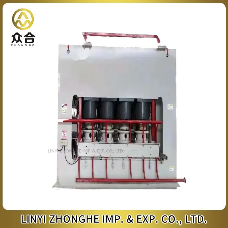 Short Cycle Melamine Lamination Hot Press Machine Provided Manufacturing Plant, Plywood Machinery Heat Pump 42 Kw