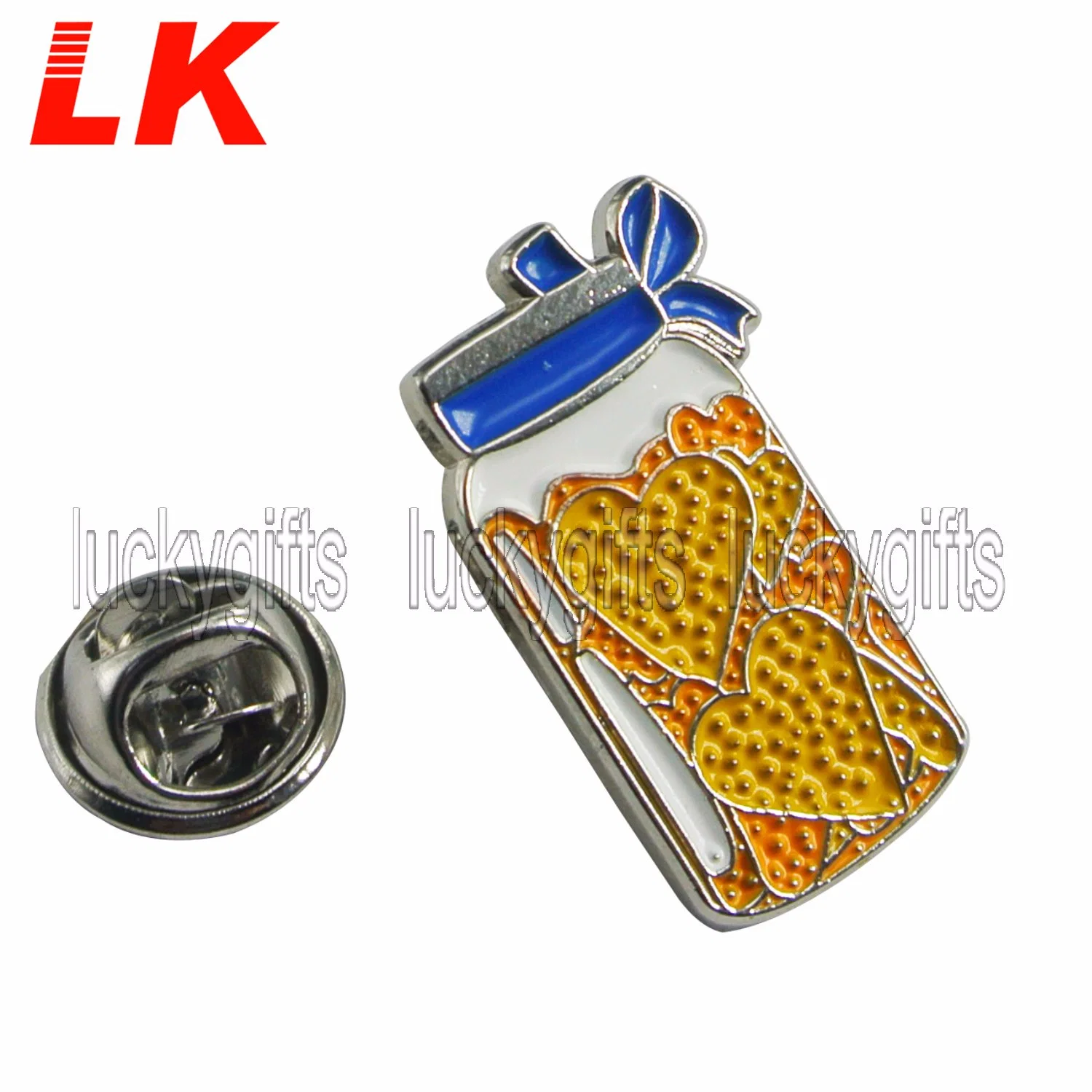 Hot Plated Souvenir Metal Cool Metal Badge Pins