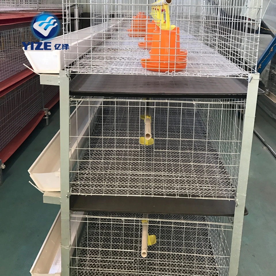 Poultry Farm H Type Automatic Bird Battery Breeding Cages for Broiler Chicken