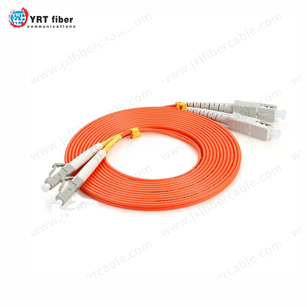 High Quality Multimode Om1/Om2 Fibre Optical Patchcords 2.0mm/3.0mm with OEM Cable Printing