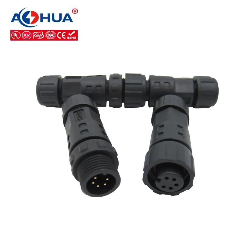 Wire Assembly IP67/IP68 Wateproof Electric Battery Cable Connector 8 Pin