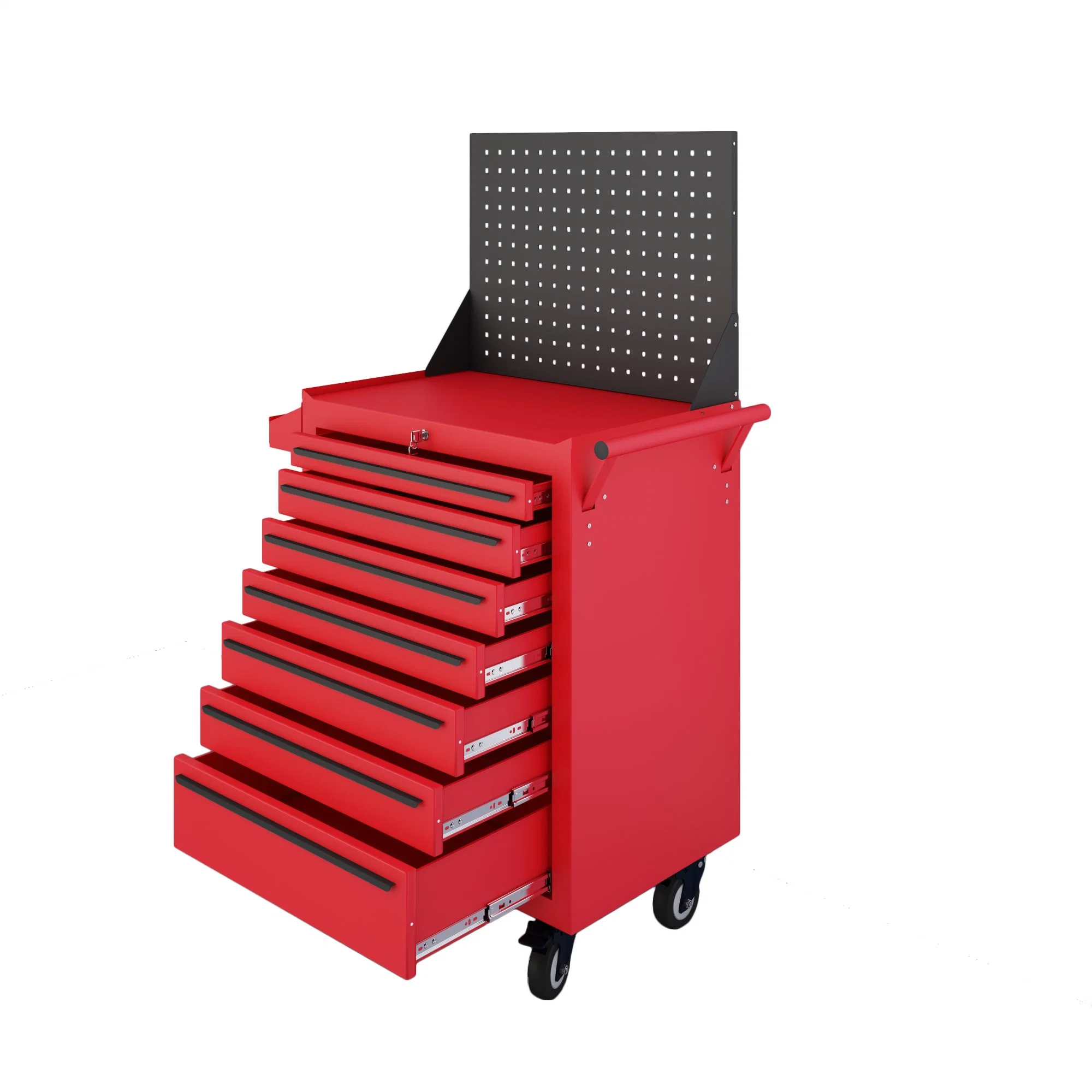 Maximize Your Workspace: Get Your Hands on Our Sturdy Tool Trolley with Ample Storage.