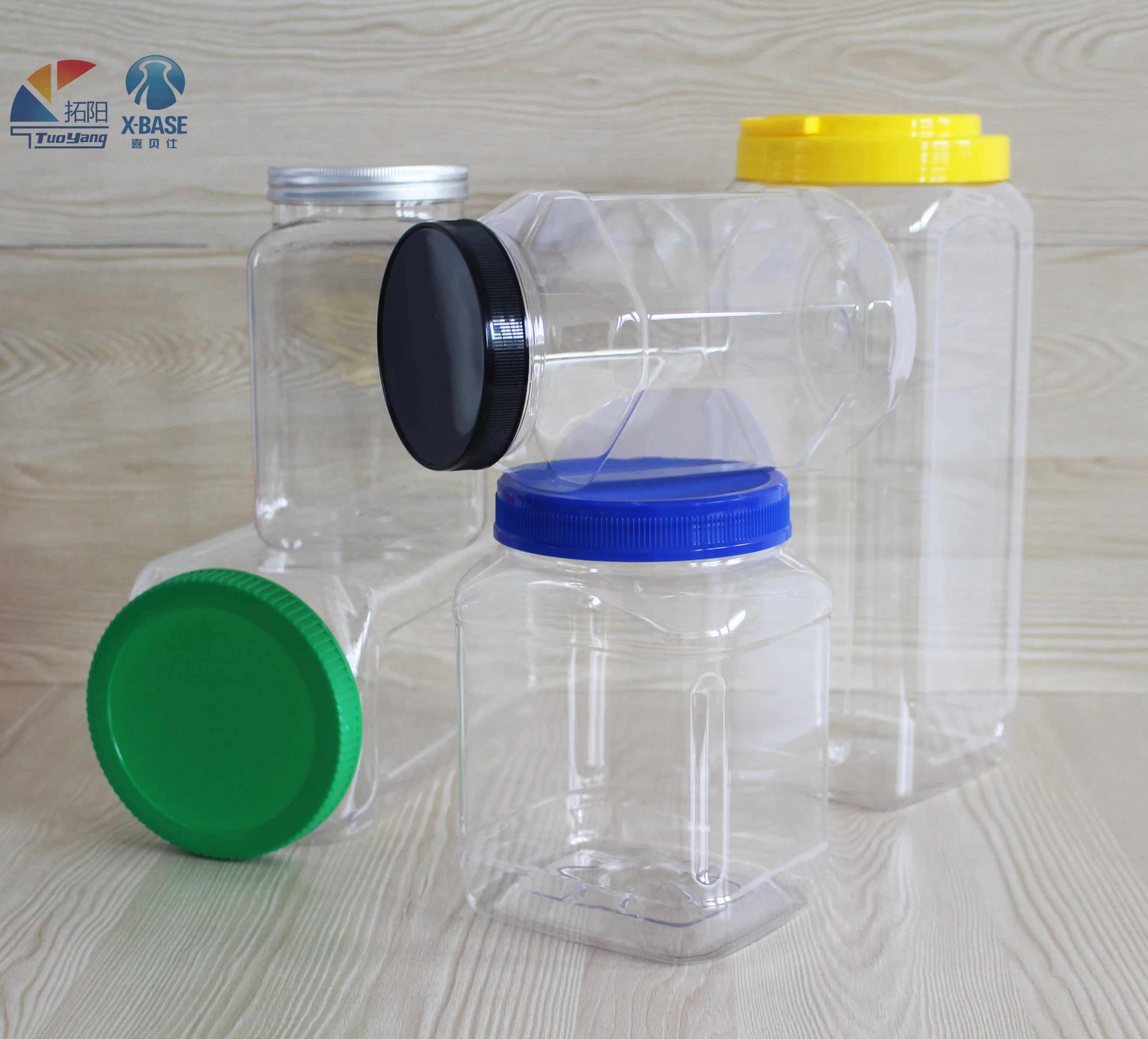 Wholesale/Supplier Large Volume Food Pet Plastic Bottles Support Customization Dry Fruit Container