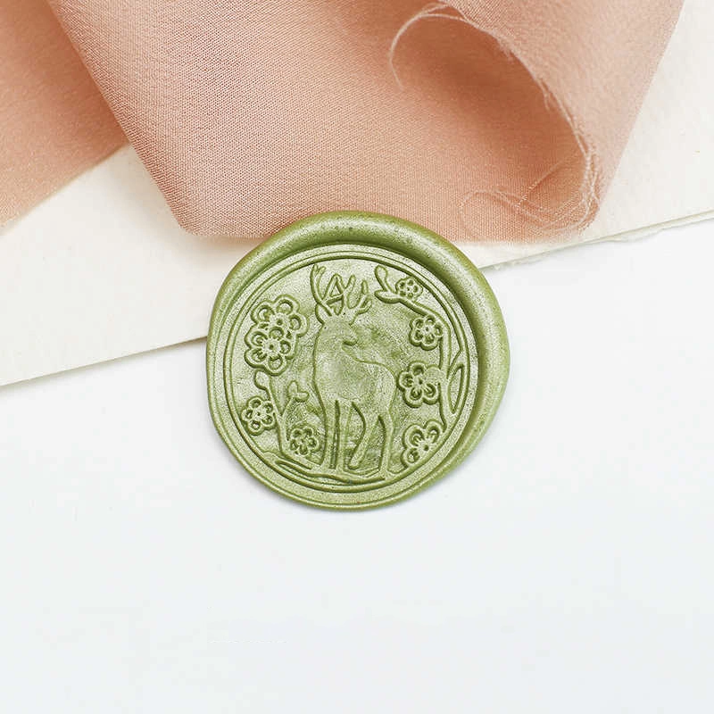 Custom Logo Wax Seal Sticker for Wedding Invitation Crafts