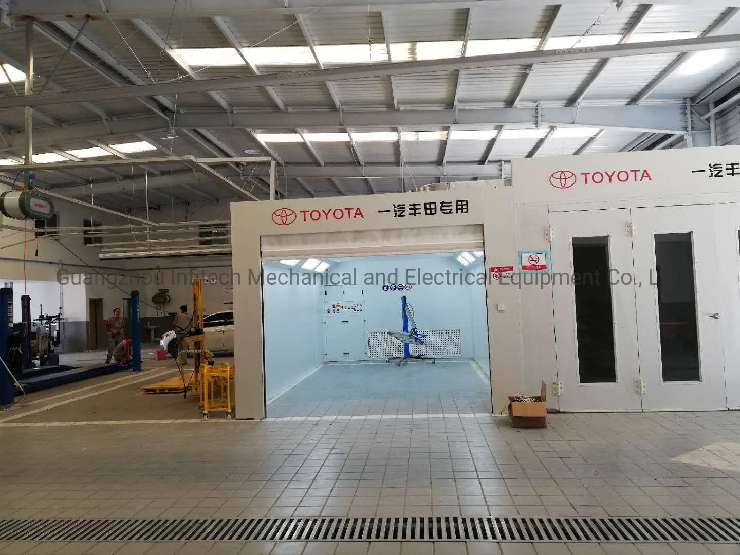 T-It-L6m Spray Booth China Car Paint Booth Manufacturer CE Auto Spray Booth for Sale