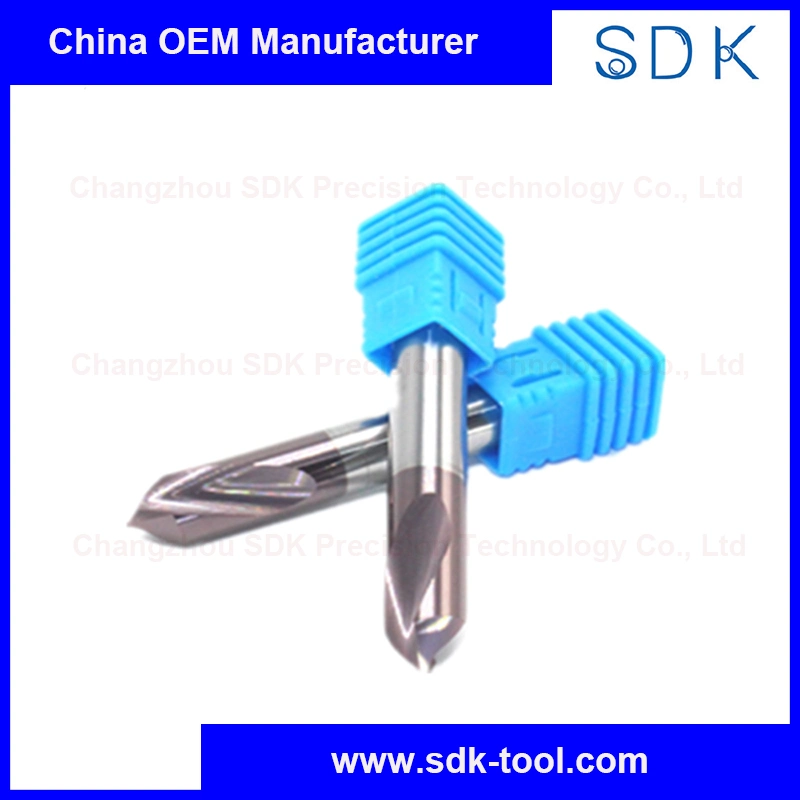 Standard Size Carbide Spot Drill Bit HRC55 for Steel