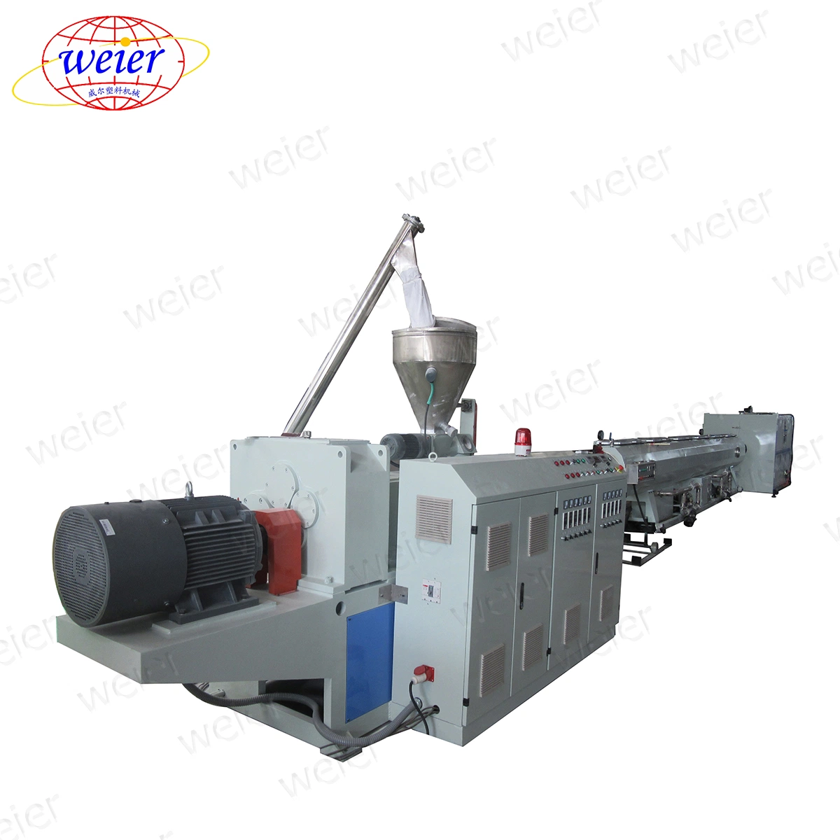 110-315mm Twin Screw Plastic Extruder for Making PVC Sweage Drain Pipe