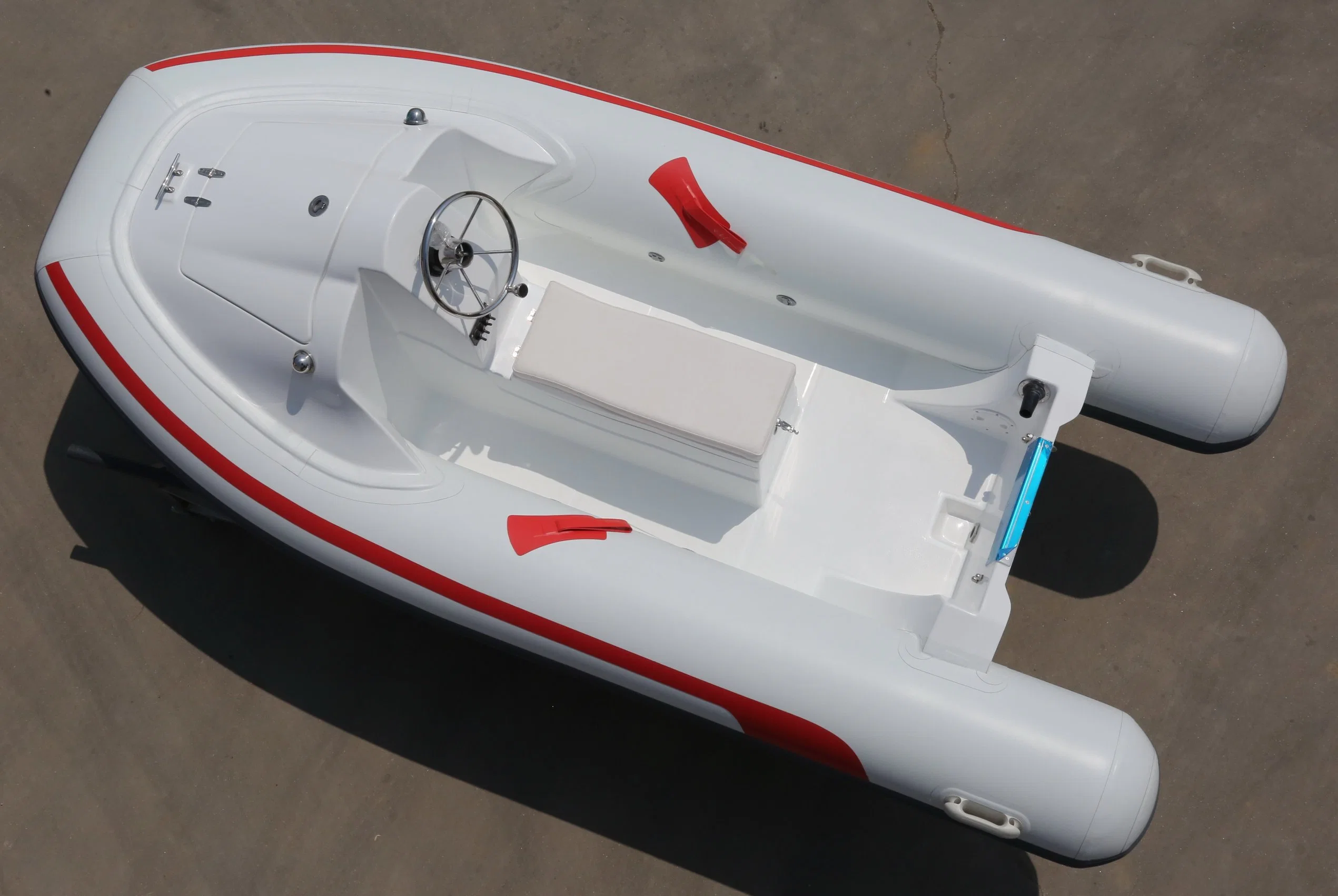 New Model French Orca Hypalon Material 3.6m Length Fiberglass Hull Rib Boats with CE Certificate