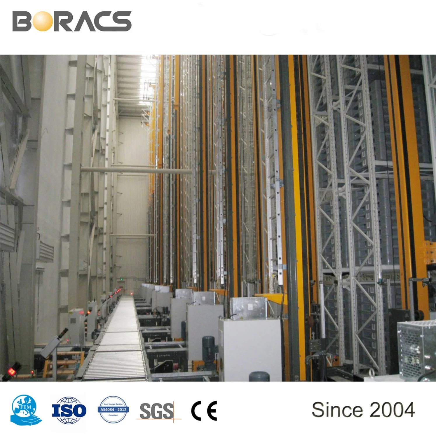 Pallet Stacker Crane/ Automated Storage and Retrieval System Asrs /Automatic Warehouse Racking System