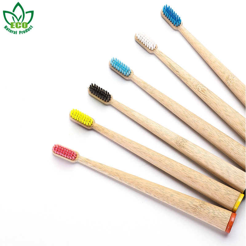 Escova de dentes ecológica de bambu para a família &amp; Hotel &amp; SPA