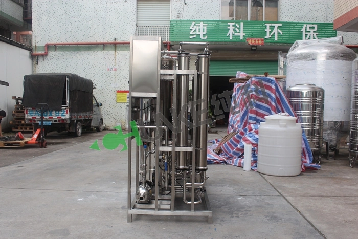 Commercial 2000L/H River Water Purification System Have UV Sterilizer for Drinking Water