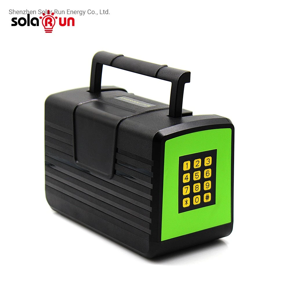 Pay as You Go Smart Solar Charger with Solar Power Bank for Outdoor Charging