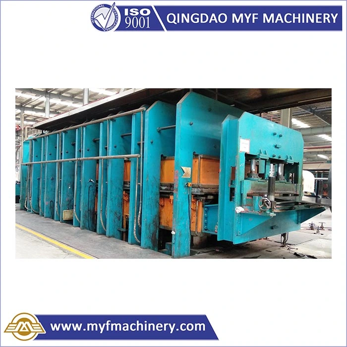 Automatic Rubber Frame Type Plate Hydraulic Vulcanizing Curing Press with ISO BV SGS