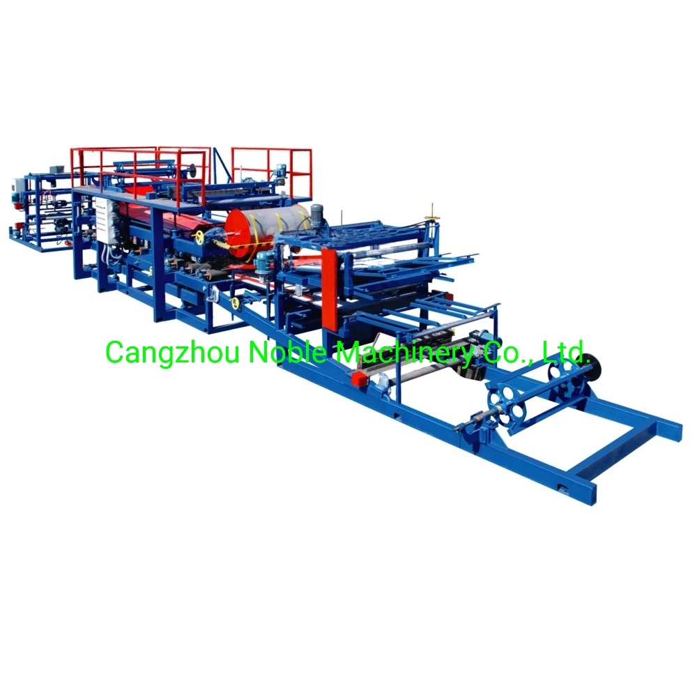 New EPS Rock Wool Polyurethane Sandwich Roll Forming Machine Panel Production Line Manufacturer