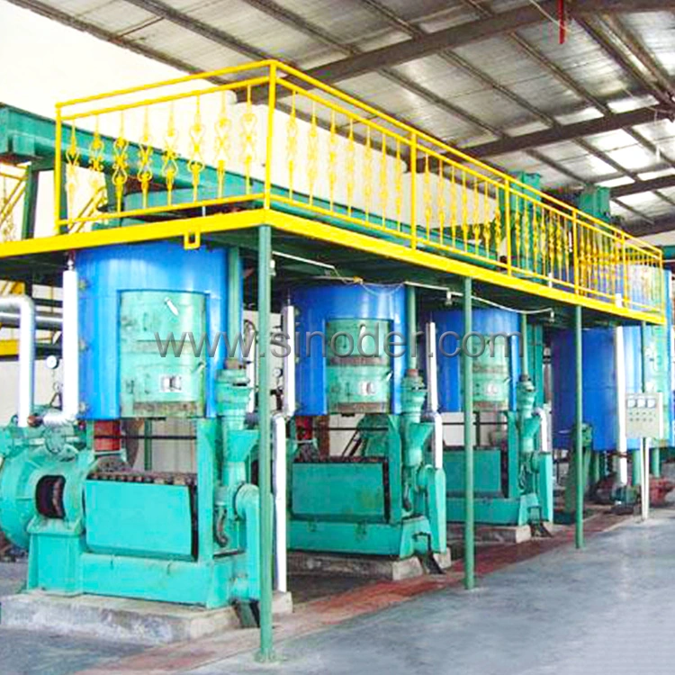 Cold Oil Presser Screw Oil Press Machine Oil Making Equipment Cooking Oil Refining Plant Turnkey Project