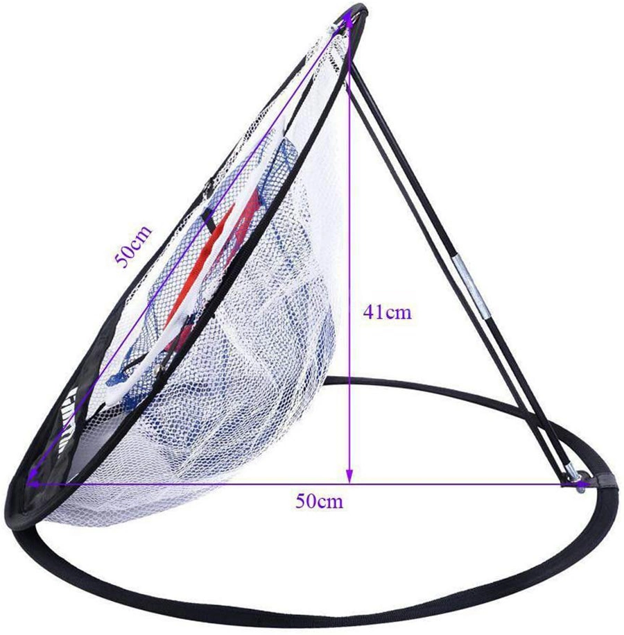 Portable Golf Chipping Net 3-Layer Practice Net for Outdoor Indoor Backyard, Easy to Carry and Foldable Sports Training Equipment Esg12977