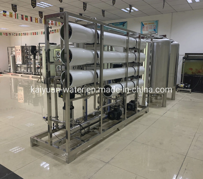 Hospital/Cosmetic Reverse Osmosis System Double Pass Water Treatment Plant Two Stage Ultra RO Purification Purifier equipment Price SS304/316