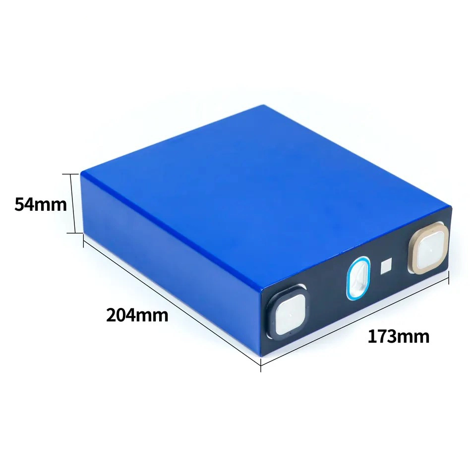 Rectangular Aluminum Solar Energy Storage High Efficiency Durable 3.2V 206ah LiFePO4 Lithium Battery