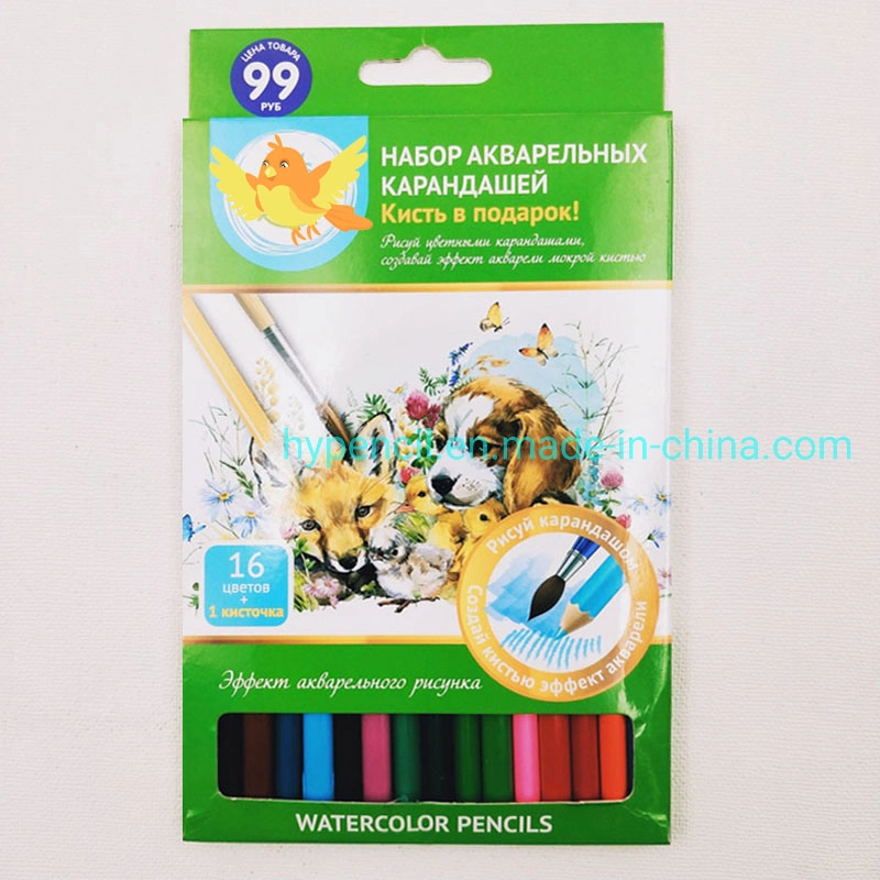 Office School Stationery Russian Color Pencil Set