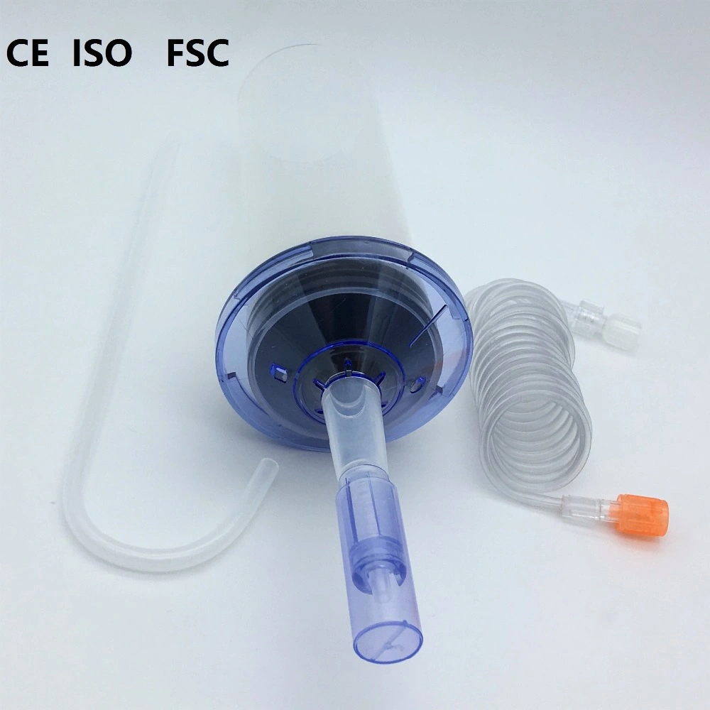 Radiology Consumables Plastic Disposable Double Head Syringe for Medrad CT