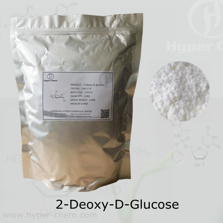 Natural Carbohydrate 2-Deoxy-D-Glucose/Deoxyglucose 154-17-6 Veterinary Drug