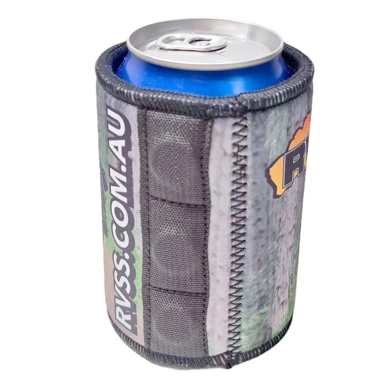 12oz Neoprene Insulated Magnetic Can Cooler Sleeve 330ml Sublimation Magnetic Can Holder