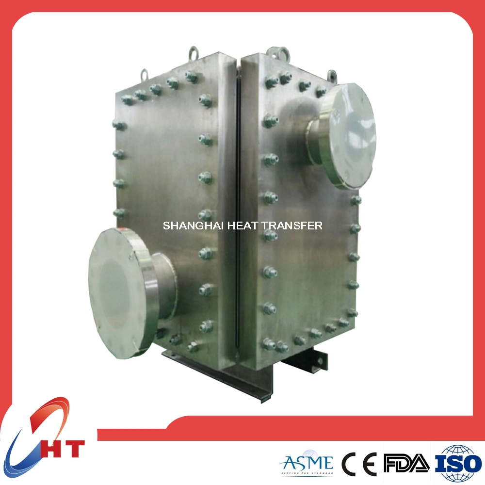 ASME Standard Industrial Fully Welded Bloc Type Plate Heat Exchanger for Ammonium